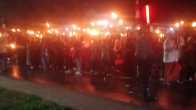 Pawai Obor sambut tahun baru islam di Desa Kabobona, Kecamatan Dolo, Kabupaten Sigi, Sulawesi Tengah, Kamis (26/6/2025)