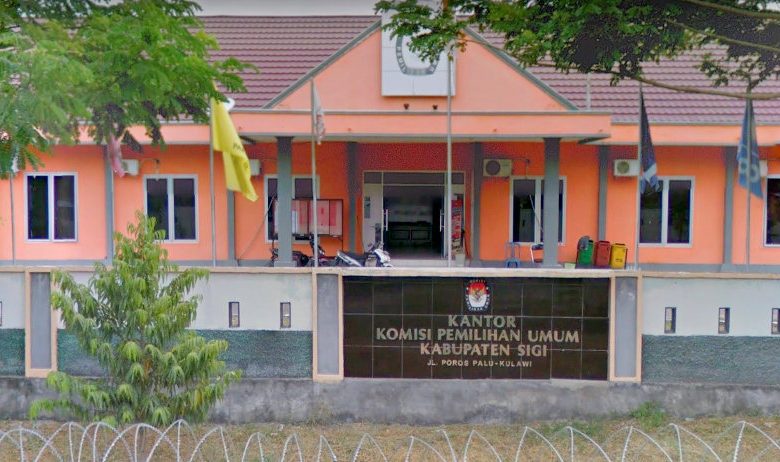 Kantor KPU Sigi (Foto IST)