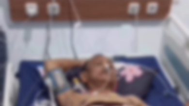 Pasien AMR setelah operasi usus buntu di rumah sakit Palu