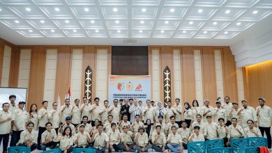 Pengurus Federasi Panjat Tebing Indonesia (FPTI) Kabupaten Sigi berfoto bersama usai pengukuhan dan rapat kerja di Gedung Kesenian RTH Taiganja, Kalukubula.