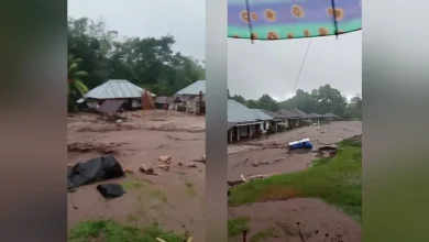 banjir bandang di Kecamatan Mauponggo, Kabupaten Nagekeo, NTT, Senin (8/9.) (Foto: BPBD Kabupaten Nagekeo)