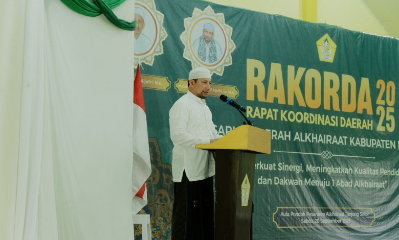Ketua Utama Alkhairaat, Habib Alwi bin Saggaf Aljufri