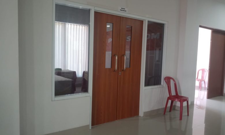 Ruang pressroom Kabupaten Sigi (a6/interkini.co)