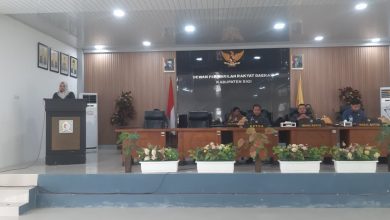 Laporan disampaikan oleh Anggota DPRD Sigi Irma Haflianty Yangka, S.T.,