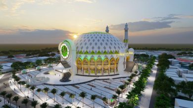 Masjid Raya Baitul Khairat (Foto : Ist)