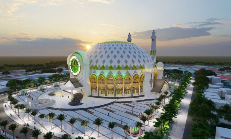 Masjid Raya Baitul Khairat (Foto : Ist)