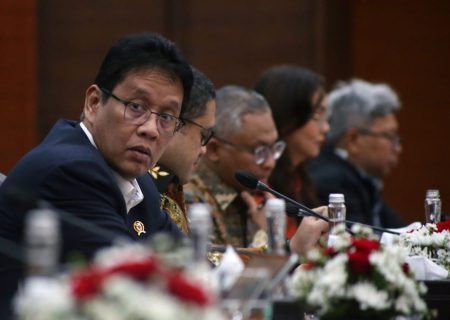 Purbaya Yudhi Sadewa saat konferensi pers APBN KiTa di Jakarta, Kamis (20/11/2025). (ANTARA FOTO/Mohammad Iqbal)