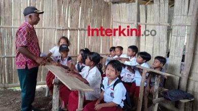 Suasana kegiatan belajar siswa di kelas jauh SDN Wugaga, Kecamatan Marawola Barat, Kabupaten Sigi. (Foto : Dok Interkini/Gr)