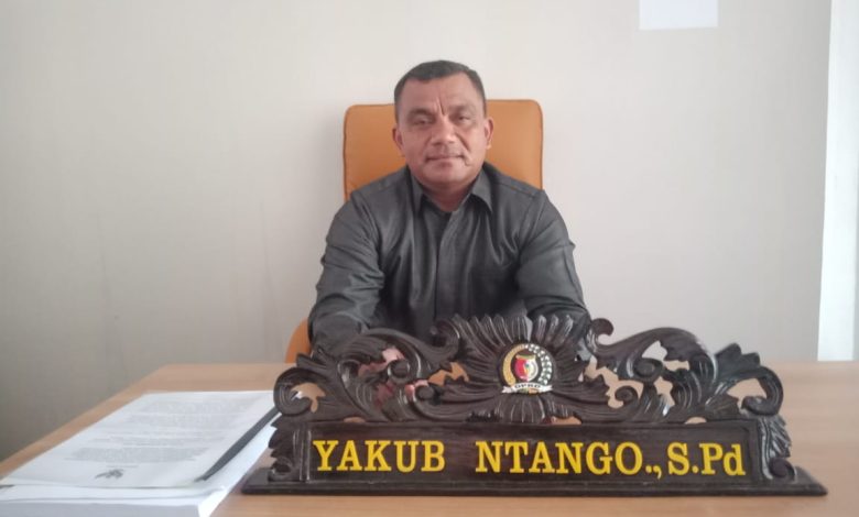 Anggota DPRD Kabupaten Sigi, Yakub Ntango, S.Pd