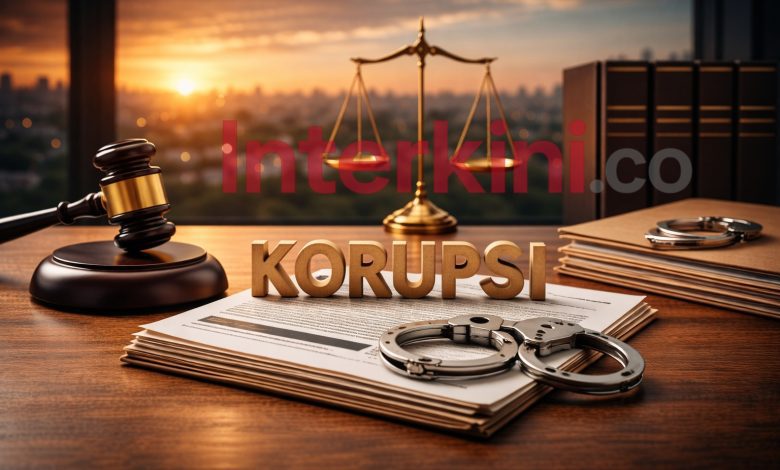 Ilustrasi kasus dugaan korupsi (Foto: Dok. INTERKINI.CO)