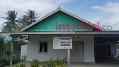 Kantor Desa Kalawara (Foto : a6/interkini.co)