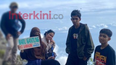 Panorama Batu Gantung di Gunung Gawalise, Kecamatan Kinovaro, Kabupaten Sigi. (Foto: INTERKINI.CO)