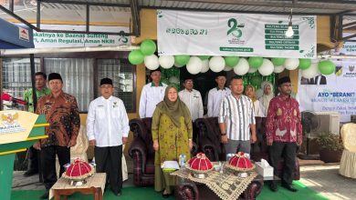 Wakil Gubernur Sulawesi Tengah Reny A. Lamadjido menghadiri peringatan HUT ke-25 BAZNAS Sulawesi Tengah di Palu, Jumat (17/1/2026). (Foto: hd.A6/INTERKINI.CO)