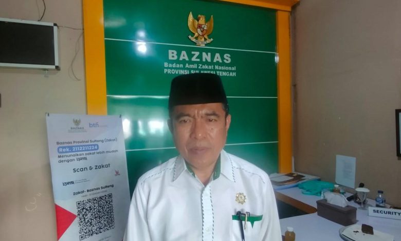Ketua II BAZNAS Sulteng, Hasan Lasiata