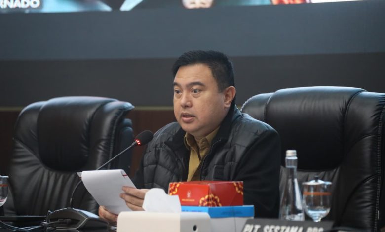 Sekretaris Jenderal Kementerian Dalam Negeri (Kemendagri) Tomsi Tohir