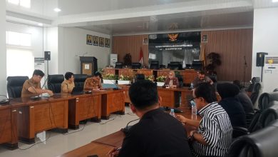 Dinas Pemberdayaan Masyarakat dan Desa (PMD) dalam rapat dengar pendapat (RDP) bersama DPRD Sigi, Selasa, (20/1/2026)