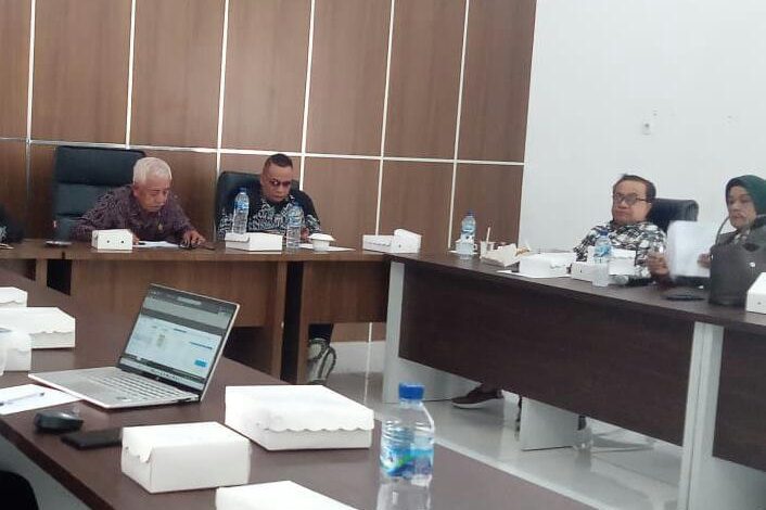 Rapat dengar pendapat (RDP) Komisi I DPRD Sigi bersama Dinas Pendidikan dan Kebudayaan Sigi di Kantor DPRD Sigi, Kamis, 22 Januari 2026.