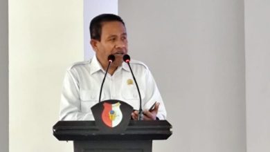 Ketua DPRD Sigi, Minhar Tjeho, menghadiri Forum Konsultasi Publik RKPD 2027 di Aula Kantor Bupati Sigi, Kamis, 26 Februari 2026.