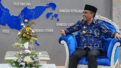 Gubernur Sulawesi Tengah Anwar Hafid
