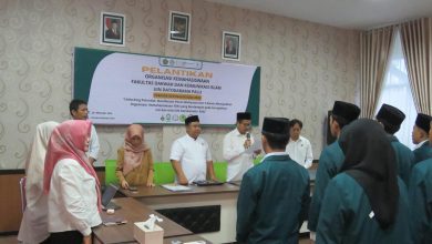 Pelantikan pengurus Ormawa FDKI UIN Datokarama Palu