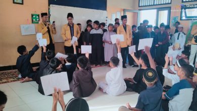 Siswa SDN 050 Tarakan antusias mengikuti kegiatan Pesantren Kilat Ramadan. (Foto: INTERKINI.CO)