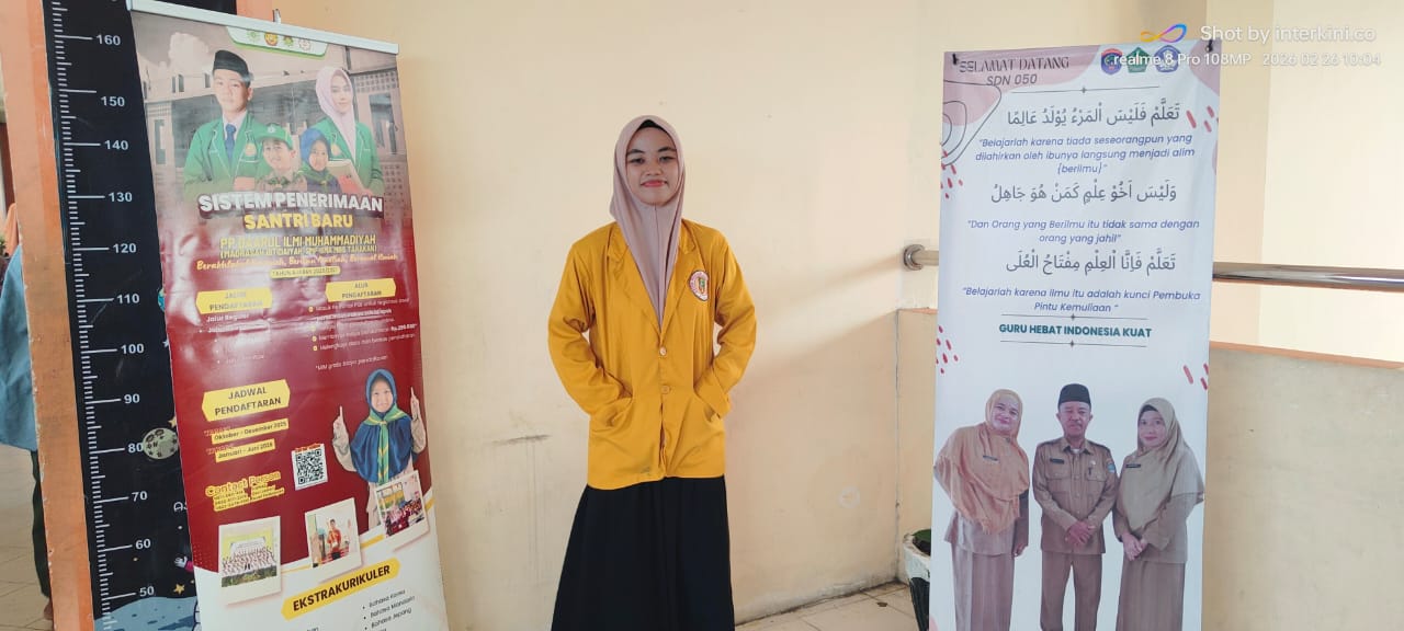 Anggota IPM MBS Tarakan, Nur Aulia
