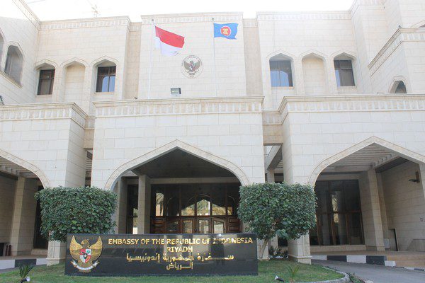 Kantor KBRI Riyadh, Arab Saudi. (Foto: Dok. KBRI Riyadh)