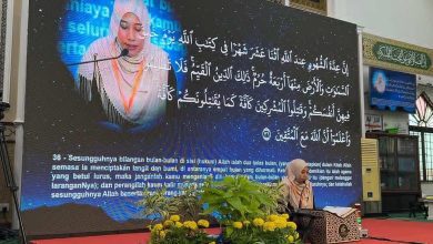 Sunarti Larisa, qori’ah asal Sulawesi Tengah yang mengharumkan Indonesia di ajang tilawah Al-Quran dunia di Malaysia.