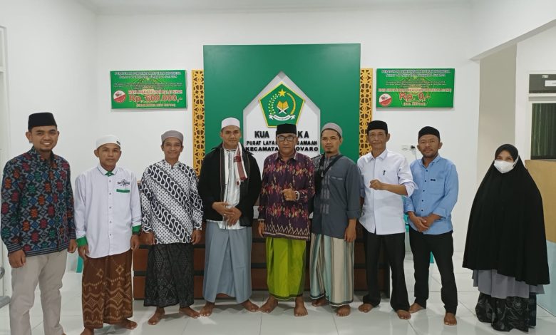 KUA Kinovaro Gelar Safari Ramadhan, Perkuat Syiar Islam (Foto: ISMAIL)