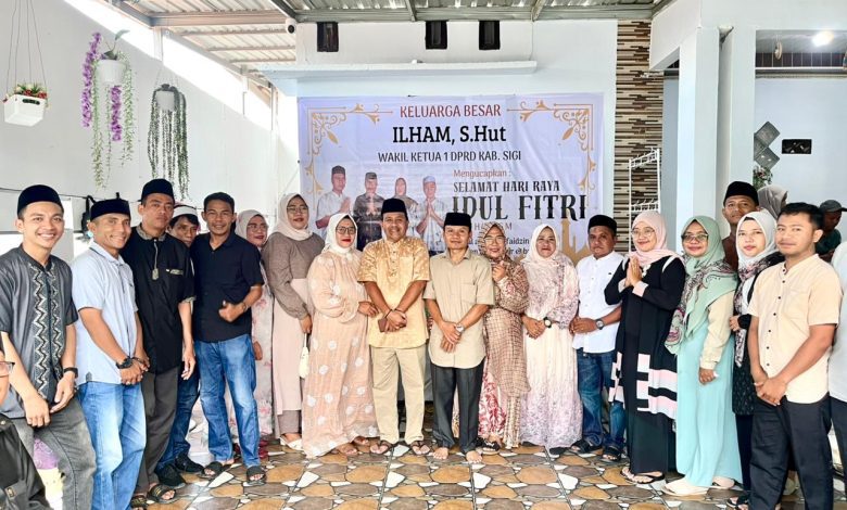 Waket I DPRD Sigi Ilham gelar open house Idulfitri di Marawola
