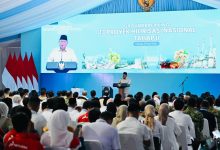 Presiden Prabowo Subianto saat groundbreaking proyek hilirisasi nasional tahap II di Refinery Unit IV Cilacap, Jawa Tengah, Rabu (29/4/2026). (BPMI Setpres)