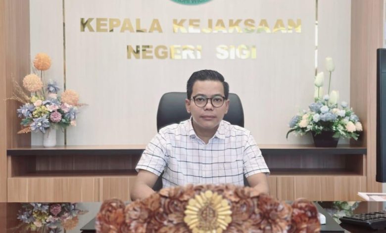 Kepala Kejaksaan Negeri Sigi, Irwan Ganda Saputra