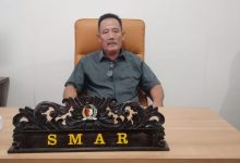 Ketua Panitia Khusus (Pansus) I sekaligus Ketua Badan Kehormatan (BK) DPRD Sigi, Smar, usai rapat di Kantor DPRD Sigi, Senin (13/4/2026). (Foto: a6/Interkini.co)