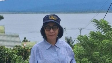 Anggota DPRD Kabupaten Sigi, Ferra, saat berada di kawasan Danau Lindu, Kecamatan Lindu. (Foto: Dok. Vr/IN)