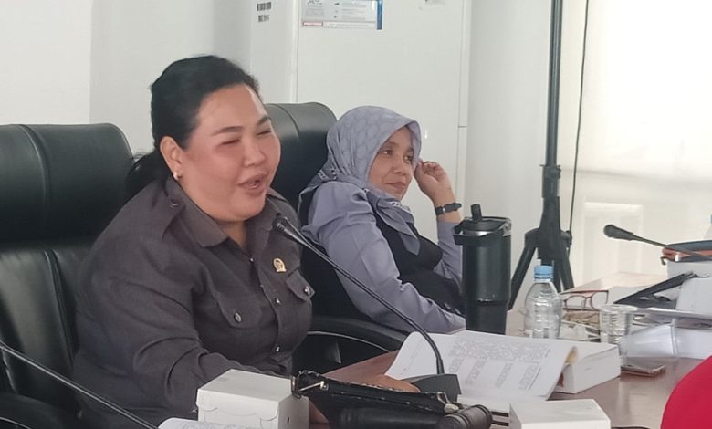 Ketua Pansus II DPRD Sigi Dinie Dewi Mariaty, S.Farm di DPRD Sigi, 21 April 2026.