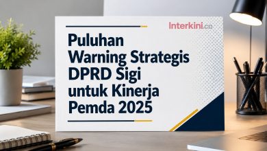 Ilustrasi warning strategis DPRD Sigi terhadap kinerja Pemda Sigi Tahun 2025.