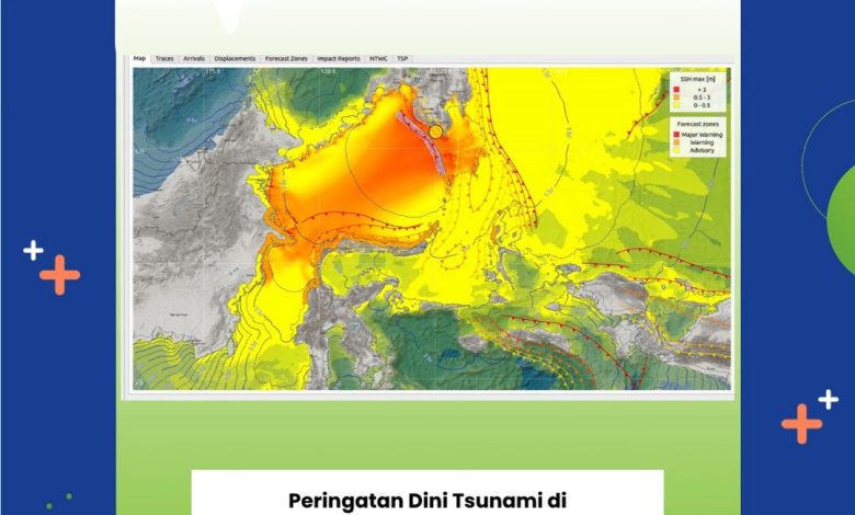 Peringatan tsunami akibat Gempa 7,7 Mindanao