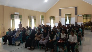 Peserta mengikuti pembekalan juknis dan pelaporan Dana Afirmasi 2026 yang digelar Dikbud Tojo Una-Una. (Foto: Safrin/ich)