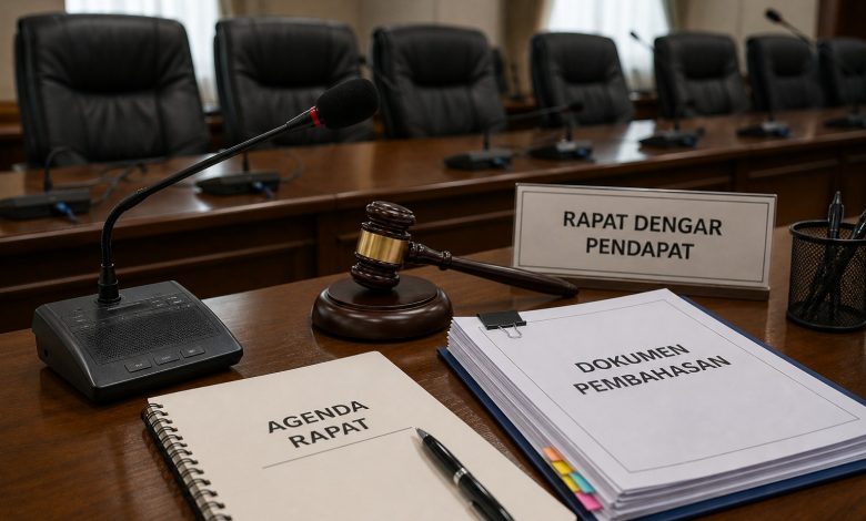 Ilustrasi agenda rapat. Komisi I DPRD Sigi akan menggelar RDP untuk membahas progres Dana Alokasi Desa (ADD) dan BPD Desa Soulowe.