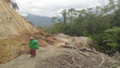 Dampak kerusakan infrastruktur pascagempa bumi Magnitudo 6,7 yang mengguncang wilayah Sulawesi Tengah pada Selasa (16/6/2026). Aktivitas gempa susulan masih terus dipantau BMKG. Sumber foto: BPBD Provinsi Sulawesi Tengah.