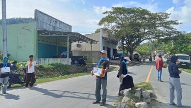 LPA Sinue menggelar aksi kemanusiaan melalui penggalangan dana untuk membantu korban gempa di Kabupaten Sigi, Sulawesi Tengah.