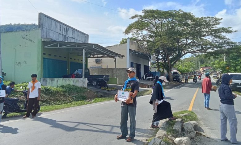 LPA Sinue menggelar aksi kemanusiaan melalui penggalangan dana untuk membantu korban gempa di Kabupaten Sigi, Sulawesi Tengah.