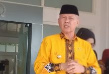 Bupati Sigi Mohamad Rizal Intjenae usai menghadiri Rapat Paripurna DPRD Sigi, Senin (22/6/2026). Dalam rapat paripurna Hari Jadi ke-18 Kabupaten Sigi yang digelar sebelumnya, ia menegur panitia dan mempertanyakan absennya tokoh pemekaran.