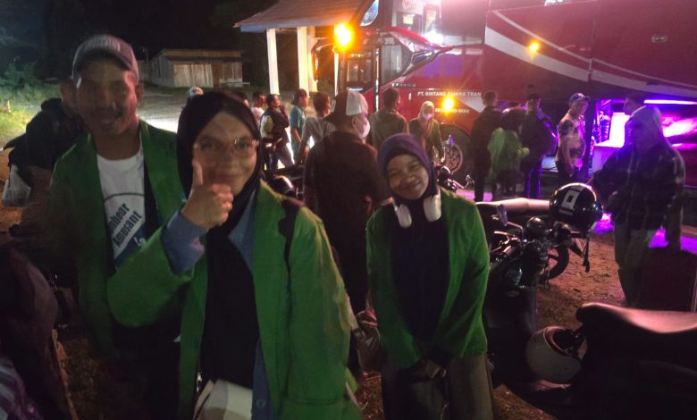 Kontingen PTKIN tiba di Kota Palu melalui jalur darat untuk mengikuti Poros Intim IV 2026 yang akan digelar mulai 6 Juli di UIN Datokarama Palu.