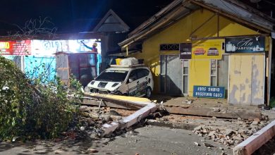 Kondisi salah satu bangunan yang mengalami kerusakan akibat gempa magnitudo 5,4 di Kabupaten Buol, Sulawesi Tengah, Minggu (12/7/2026). BNPB melaporkan gempa yang berpusat di laut itu menyebabkan satu pasien RSUD Mokoyurli meninggal dunia akibat syok dan memicu kepanikan warga. Foto: BPBD Kabupaten Buol.