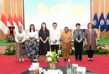 Wakil Menteri Dalam Negeri Ribka Haluk menghadiri Women's Leadership Forum 2026 di Kantor Lembaga Administrasi Negara (LAN), Jakarta, Senin (27/7/2026). Salah satu pokok pembahasan forum adalah penguatan kepemimpinan perempuan melalui kebijakan berbasis data dan riset. Foto: Kemendagri.