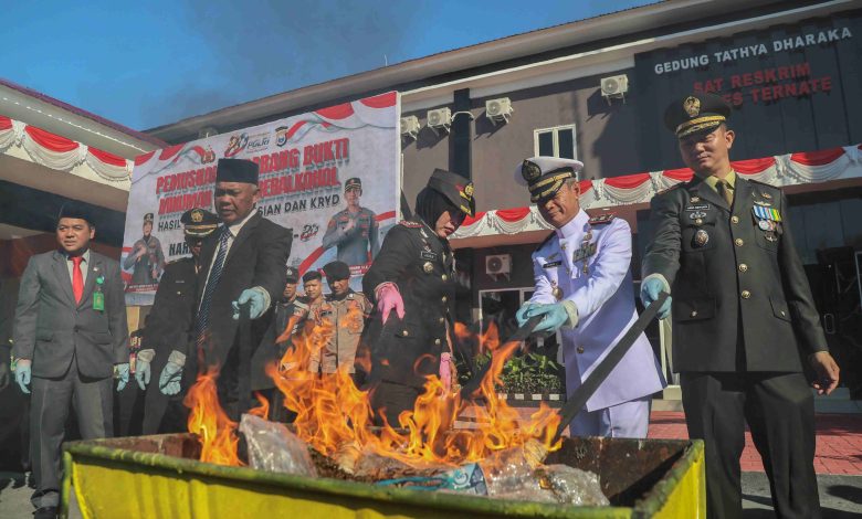 kasus narkoba Polri 2026 dan barang bukti narkotika