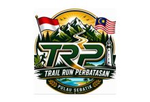 Logo Trail Run Perbatasan Pulau Sebatik 2026.